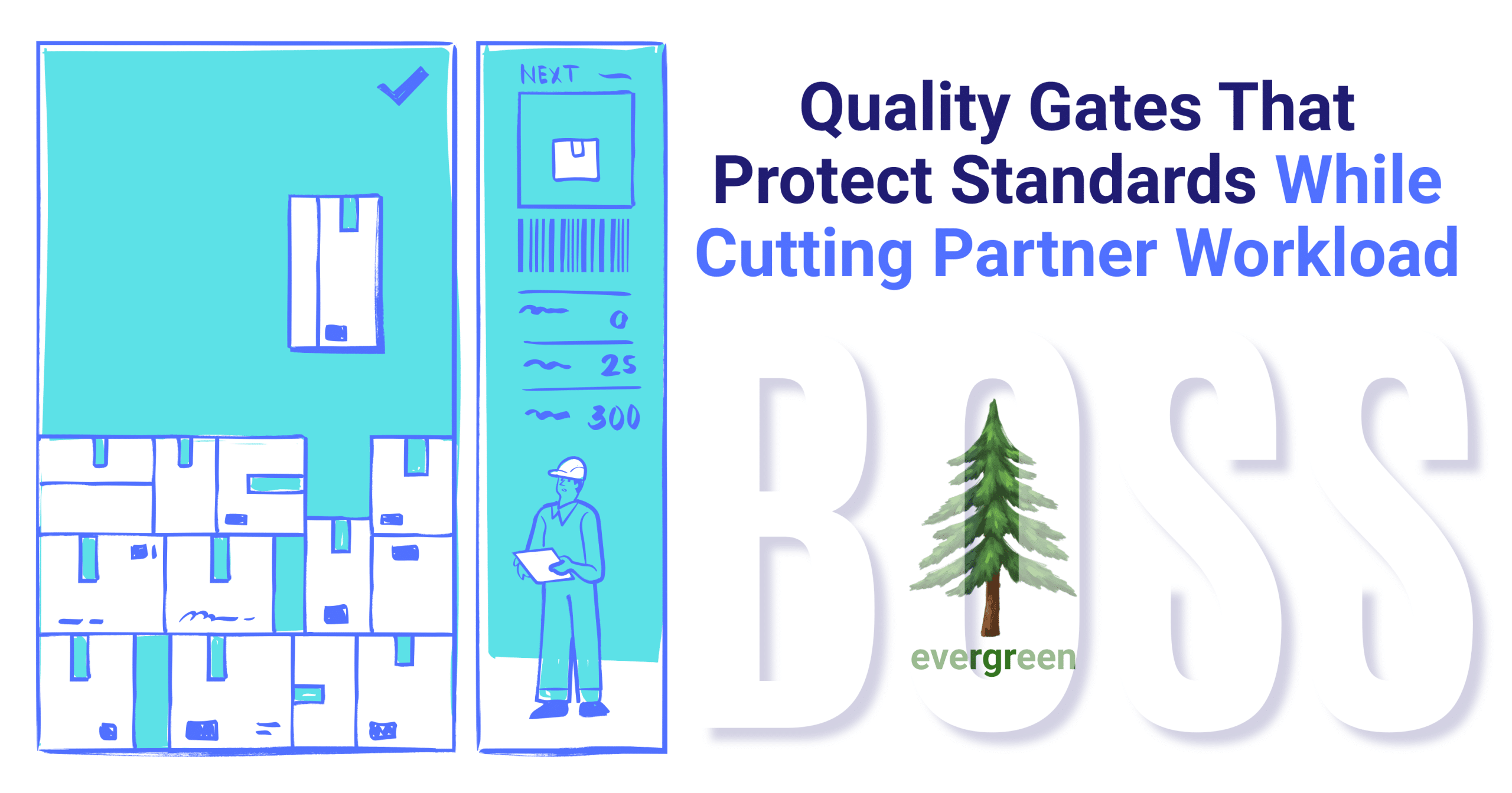 Quality gates that protect standards while cutting partner workload – Evergreen