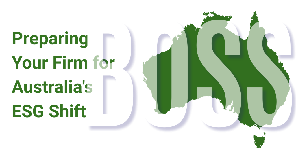 Preparing Australian firms for shift from voluntary to mandatory ESG reporting under AASB S2