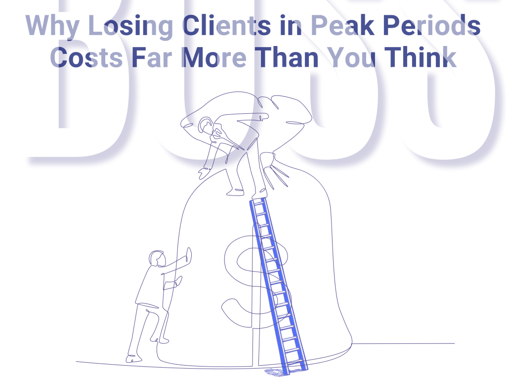 Why losing clients in peak periods costs far more than you think – Evergreen